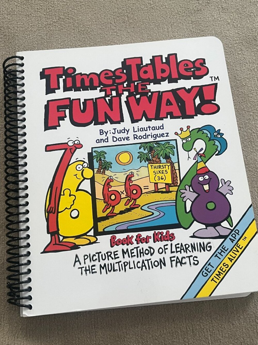 Times Tables the Fun Way! Book for Kids Multiplication Facts New